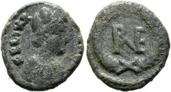 20.10.30.20: Medieval Coins - Migration Period - Ostrogoths - Theodoric, 493 -<br />526