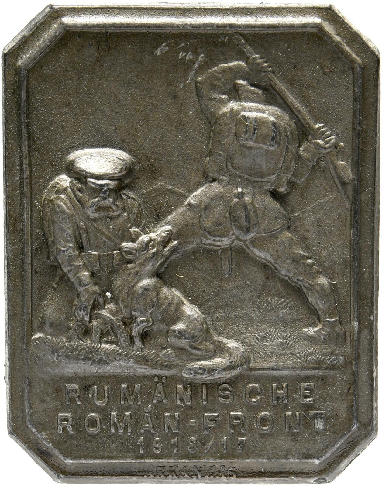 ÖSTERREICH - KAPPENABZEICHEN ÖSTERREICH RUMÄNISCHE ROMAN - FRONT ...