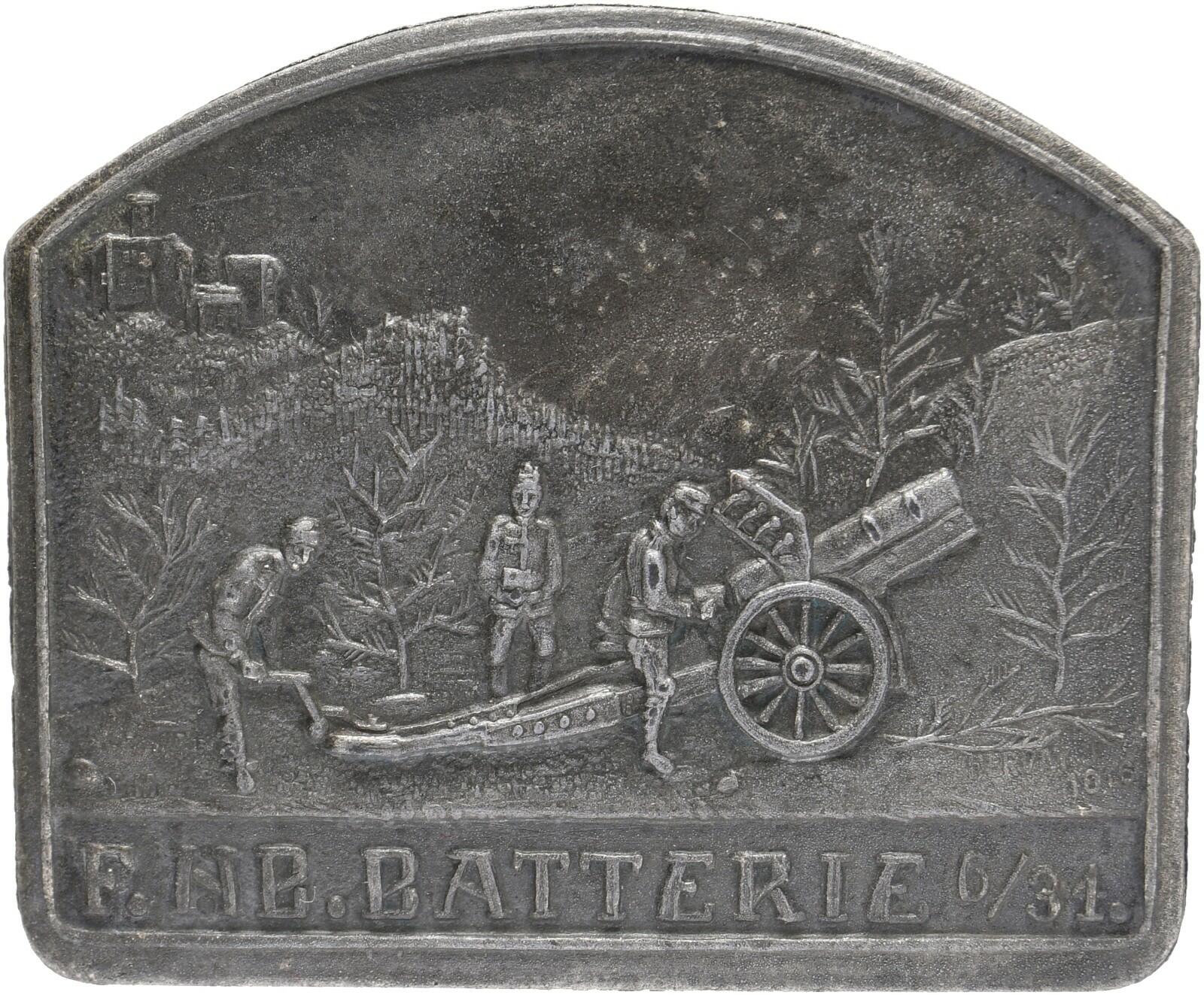 ÖSTERREICH - KAPPENABZEICHEN - Artillerie Feldhaubitzen F.HB ...