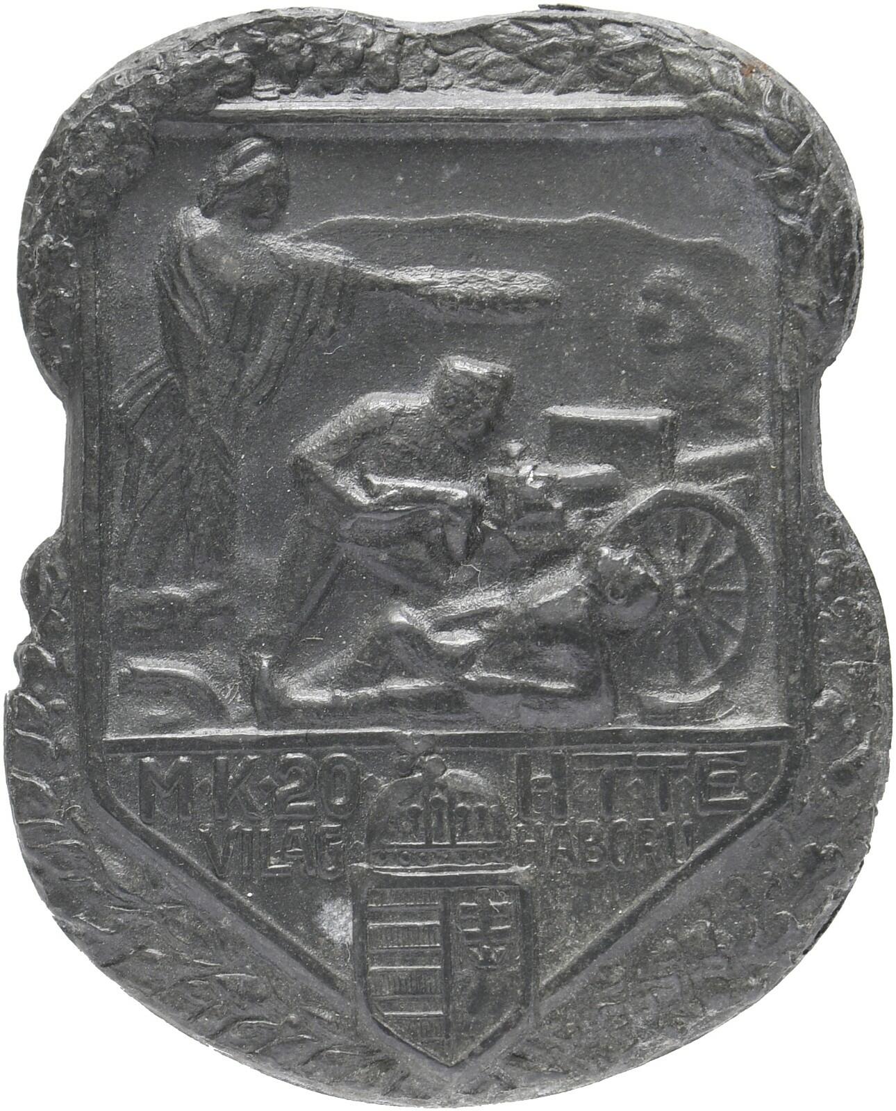 ÖSTERREICH - KAPPENABZEICHEN - Artillerie Honvedartillerie M.K. 20 H ...