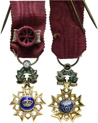 BELGIEN Kronenorden Belgischer Kronenorden Edelstein besetzte ...