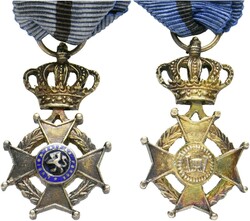 BELGIEN Orden Leopold II. Orden des Leopold II. Ritterkreuz (II.) ...