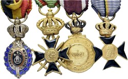 BELGIEN  Konvolut von 24 Miniaturen unter anderem: ...