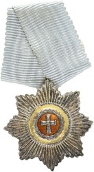 DÄNEMARK Danebrog Orden Elefantenorden Miniatur Ordensstern am Band ...