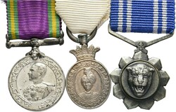 INDIEN - Fürstentümer  Bahawalpur Konvolut von 7 Miniaturen; Cilvil ...