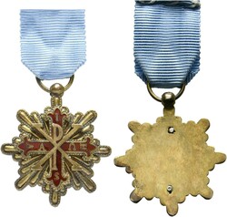 ITALIEN - Königreich  Konstantinorden Miniaturstern des ...