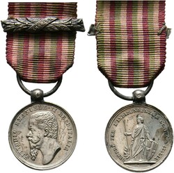 ITALIEN - Königreich  Konvolut von 2 Miniaturen Silberne ...