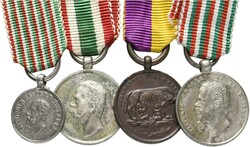 ITALIEN - Königreich  Konvolut von 4 Miniaturen Medaille für ...