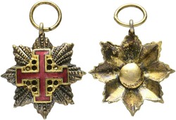 VATIKAN - Orden Orden vom Heiligen Grab Miniatur Stern des ...