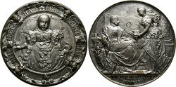 ÖSTERREICH - HABSBURG Rudolf, Kronprinz 1858-1889 Bronzegussmedaille ...