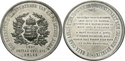 UNGARN - Städtemedaillen Budapest Lot 6 Stück; AE-Medaillen: ...
