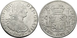 MEXIKO Karl IV. 1788-1808 8 Reales 1797 Mo FM Mexiko City  Katalog: ...