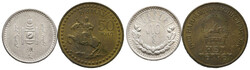 MONGOLEI Lot 2 Stück; 50 Mongo Jahr 15 (1925) Leningrad und Tugrik ...