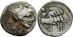 RÖMISCHE REPUBLIK Cn. Domitius Ahenobarbus, Q. Curtius, M. Iunius ...