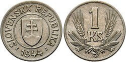 SLOWAKEI - Republik 1939-1945 Koruna 1944 Kremnitz