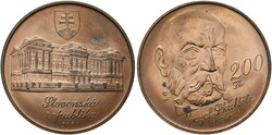SLOWAKEI - Republik seit 1993 200 Korun 2003 Kremnitz Josef Skultety ...