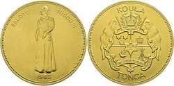 TONGA Koula (32,6g) 1962 winz. Kratzer Katalog: Fr. 1Automatically ...