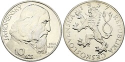 TSCHECHOSLOWAKEI - Republik 1918-1992  10 Korun 1957 Kremnitz J. A. ...