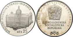 TSCHECHOSLOWAKEI - Republik 1918-1992  25 Korun 1968 Kremnitz ...