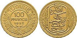 TUNESIEN - Französisches Protektorat Ahmad Pasha Bey 1929-1942 100 ...