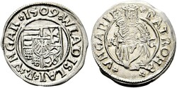 UNGARN Wladislaus II. 1490-1516 Denar 1509 K-G Kremnitz Katalog: ...