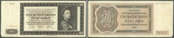 110.500: Banknoten - Tschechoslowakei