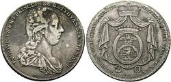 Batthyani - Strattmann Ludwig 1788-1806 20 Kreuzer 1790 Wien Katalog ...