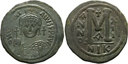 10.60.40: Antiquité - Empire byzantin - Justinianus Ier, 527-565
