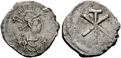 1/3 Siliqua / Scripulum(?) (1,18g) ca. 530 n. Chr. Constantinopolis, ...