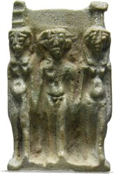 Ägyptisches Amulett (36mm) aus Fayence, ca. 664v.Chr.-4. Jh. n.Chr. ...