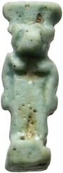 Ägyptisches Amulett (20mm) aus Fayence, ca. 664v.Chr.-4. Jh. n.Chr. ...