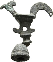Römische Statuette (45mm) aus Bronze, ca. 1.-4. Jh. n. Chr. ...