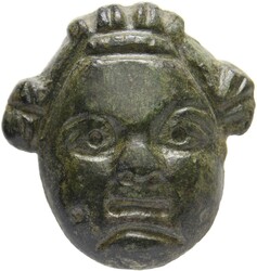 Römischer Zierbeschlag (30mm) aus Bronze, ca. 1.-4. Jh. n. Chr. ...
