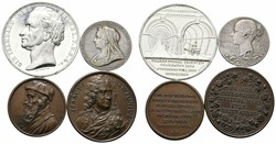 Lot 5 Stück; a) AR-Medaille 1897 auf das 60. Regierungsjubiläum von ...