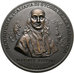 AE-Verdienstmedaille (334,5g), (90mm) der ACCADEMIA ITALIANA DI ...