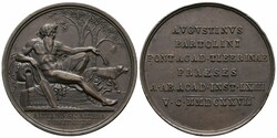 Lot 4 Stück; tragbare AR-Medaille o.J. (1893) von L. Giorgi. Auf die ...