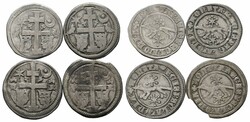 Lot 4 Stück; Denare o. J. SlavonienAutomatically generated ...