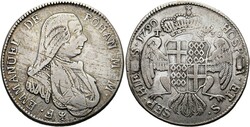 30 Tari 1790 Valetta AV justiert, RV Broschnierspuren  Katalog: Dav. ...