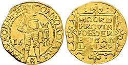 Dukat (3,47g) 1648 kl. Prägeschwäche, minimal gewellt  Katalog: ...