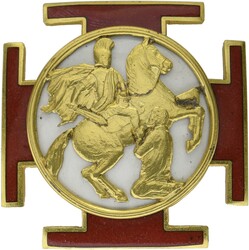 Martins Orden. Konvolut von 2 Dekoration, ältere Fertigungen, Stern ...