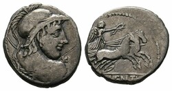 Lot (3) Lot von 3 Denarii. Verschiedene Münzmeister. Crawford: ...