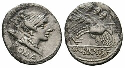 Lot (3) Lot von 3 Denarii. Verschiedene Münzmeister. Crawford: 335/9 ...