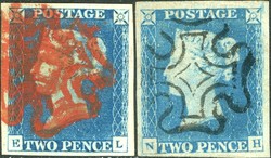 2865110: Grossbritannien 1840 2d blau