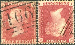 2865140: Grossbritannien 1854-70 Line Engraved gezähnt
