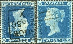 2865140: Grossbritannien 1854-70 Line Engraved gezähnt