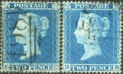 2865140: Grossbritannien 1854-70 Line Engraved gezähnt