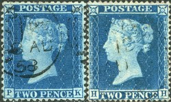 2865140: Grossbritannien 1854-70 Line Engraved gezähnt