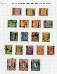 7190: Sammlungen und Posten Niedl. Kolonien - Sammlungen
