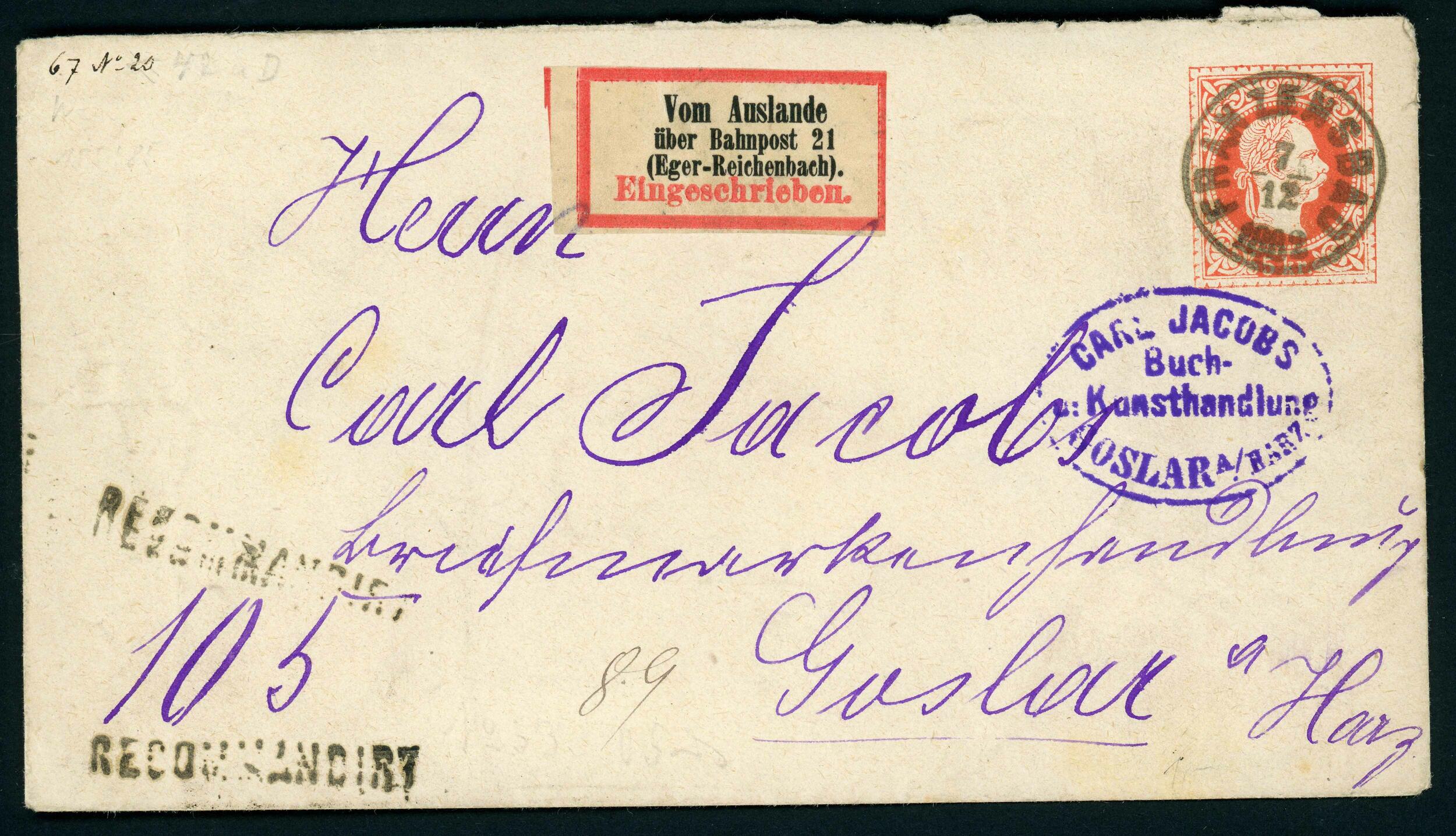 Image 5 for lot number 74 for Cavendish 873rd Auction - Worldwide & Great Britain Stamps & Postal History