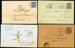 2565: France - Covers bulk lot